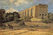 Alfred Sisley, The Aqueduct at Marly